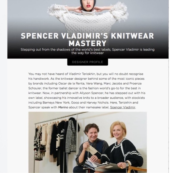 RARE 100% Cashmere Spencer Vladimir Multi-Color Hand-knit Turtleneck Sweater M/L - Picture 15 of 16